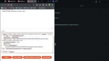 CORS vulnerability with trusted null origin | Web Security Academy | PortSwigger Labs