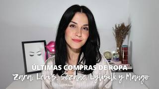 Últimas compras de ropa | Zara, Levi's, Sézane, Lylisilk y Mango
