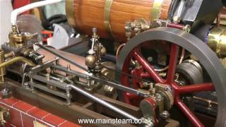 FINISHING THE PIPING AND A TEST RUN OF THE STUART  VICTORIA STEAM PLANT