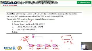 LectureVideo -18CS32-  Module- 3-Linked list operations- Reji Thomas