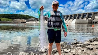 Trying to catch whatever bites! At the Ft. Gibson Dam Oklahoma screenshot 5