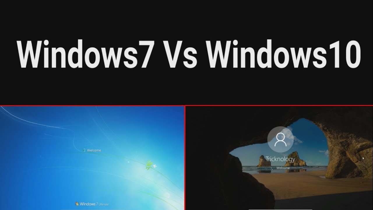 7 Vs Windows 10 Booting Speed Test !! is Fast ? - YouTube