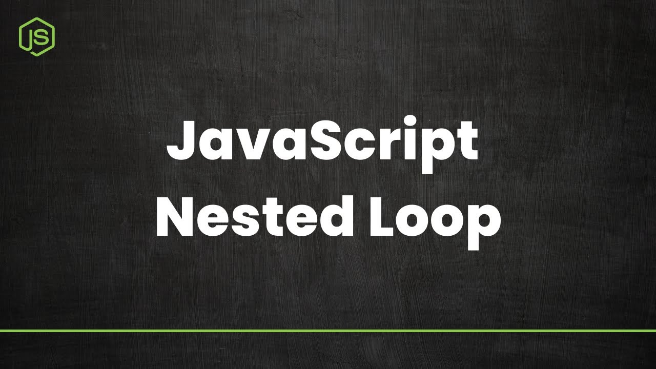 Javascript Course - Nested Loops Explained in Tamil - YouTube