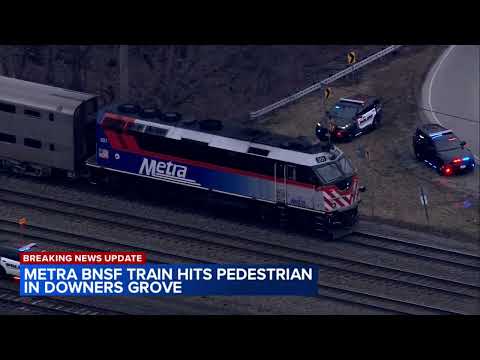 Metra train hits, kills pedestrian near Downers Grove Main St. station