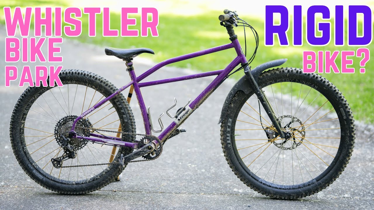 Велосипедный парк в Уистлере меня просто зацепил!