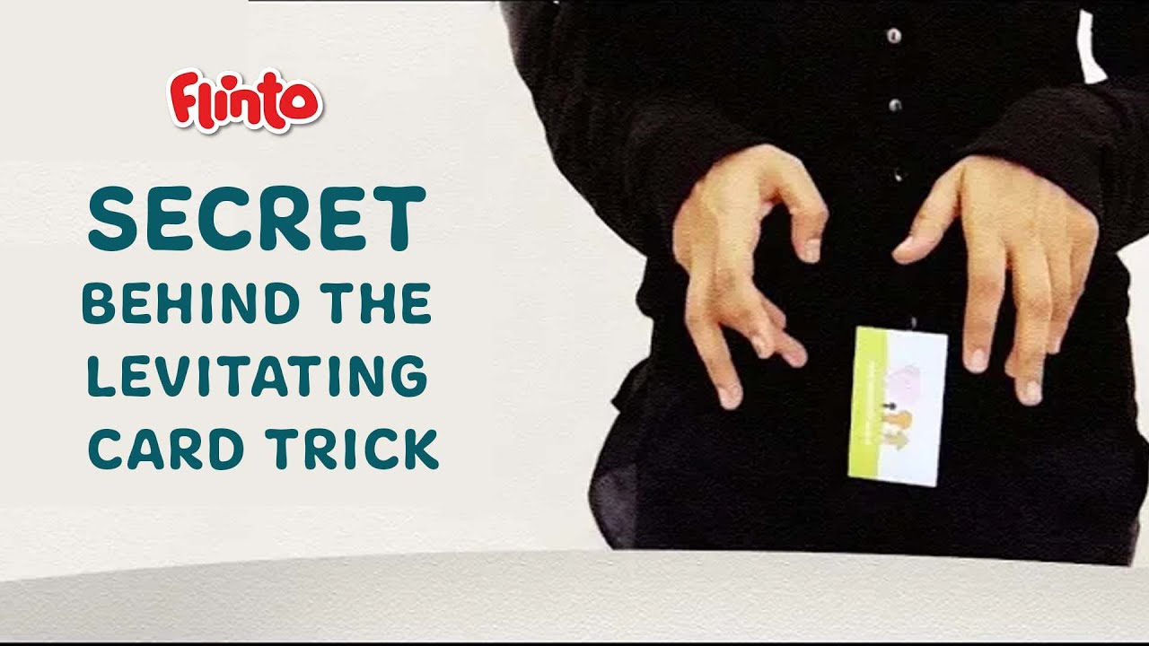 Levitating Card Secret Revealed Easy Magic Trick For Kids Card