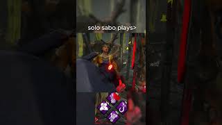 SABO SOLO KING #dbd #deadbydaylight #dbdclips #gaming #deadbydaylightsurvivor #dbdmemes #dbdsurvivor