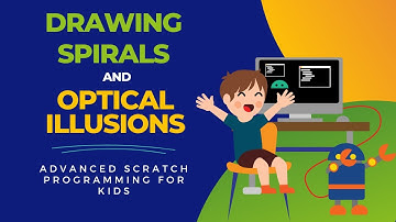 Advanced Scratch Programming for Kids #6 - Drawing Spirals and Optical Illusions