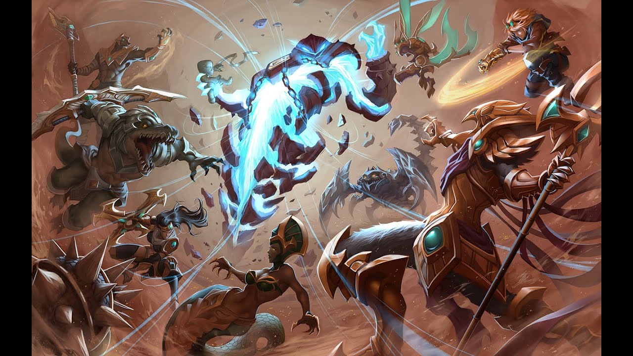 Azir vs Nasus by Wyfire