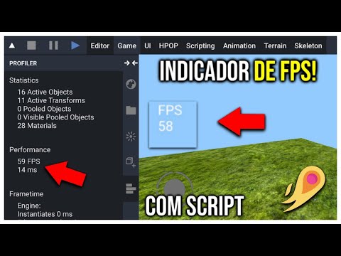 HOW TO CREATE AN FPS INDICATOR IN I'TS MAGIC ENGINE!!!