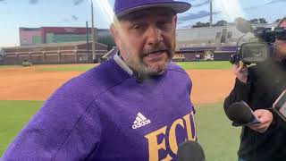Cliff Godwin after ECU's 2-1 loss to UNC