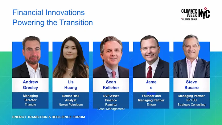 Financial Innovations Powering the Transition​