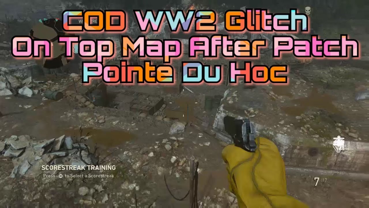 COD WW2 Glitch: *NEW* Fully On Top & Out of Map on Pointe Du Hoc After Patch!