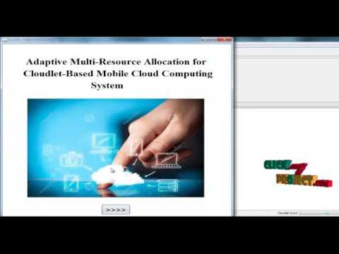 Adaptive Multi-Resource Allocation | Final Year Projects 2016 - 2017