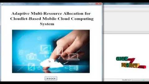 Adaptive Multi-Resource Allocation | Final Year Projects 2016 - 2017