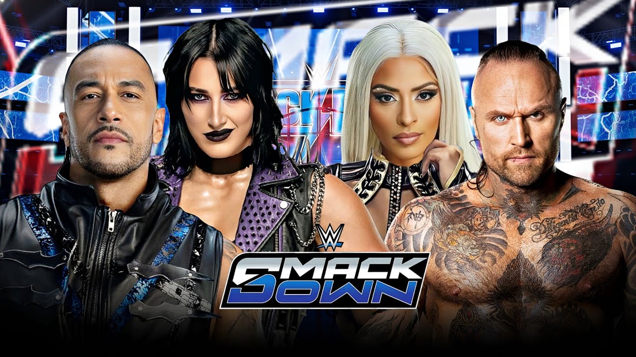 Рея Рипли и Дэмиан Прист против Зелины Веги и Алистера Блэка: лучшие моменты матча на WWE SmackDown