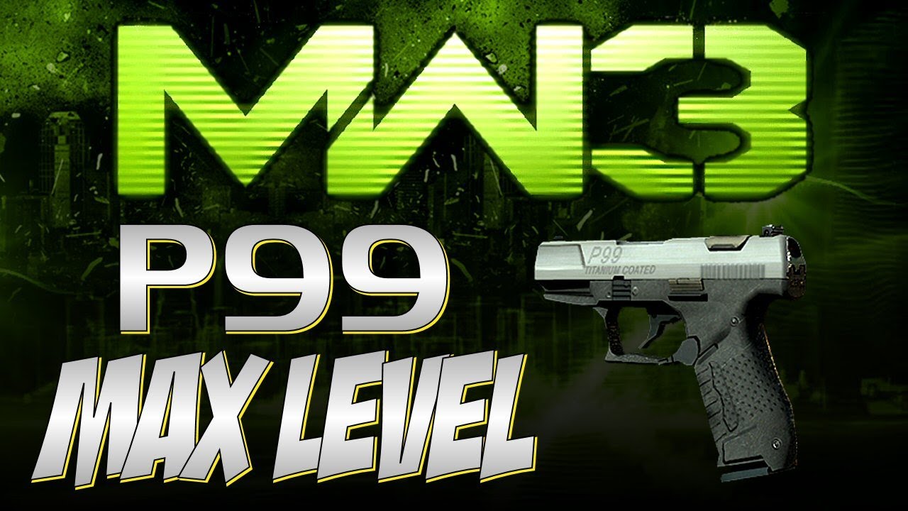 MW3 Online Max Level P99 The Rapid Fire Beast!! YouTube