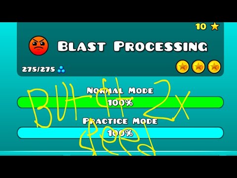 Blast Processing but at x2 speed | Geometry Dash 