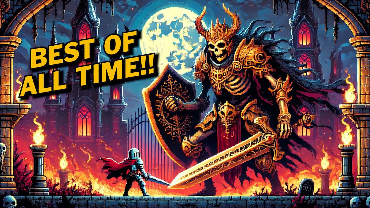 Top 25 BEST Soulsvania (Metroidvania + Soulslike) Games of All Time!! (LATEST UPDATE)