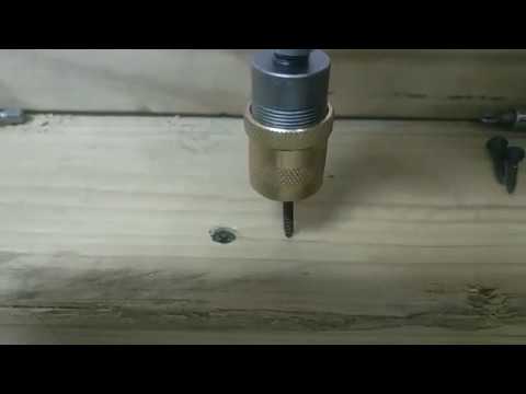 Adjustable clutch screw setter