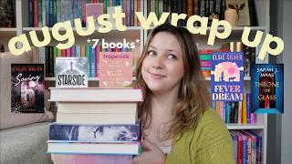 I read 7 books in August so let's talk about them!! ⭐️ *august wrap up*