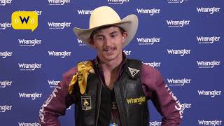#TeamWrangler’s Creek Young Wins the 3rd Go in Bull Riding