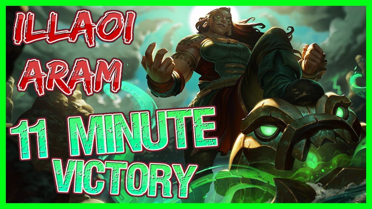 League of Legends, ARAM, Illaoi, Gameplay Highlights and Montage