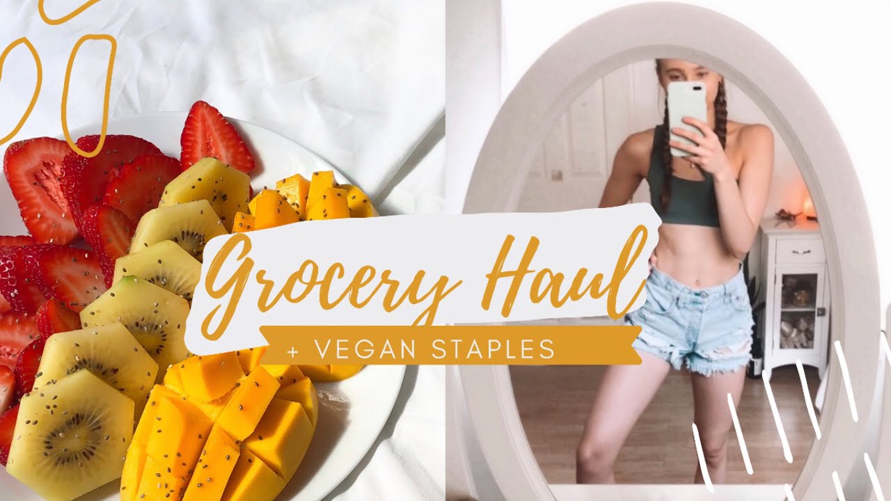 vegan (teen) grocery haul // what i buy + vegan staples - YouTube