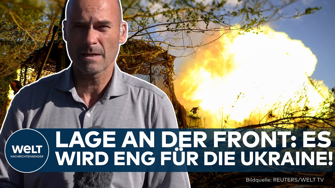 UKRAINE-KRIEG: „Extrem gefährlich“ – Steffen Schwarzkopf über die Situation an der Front
