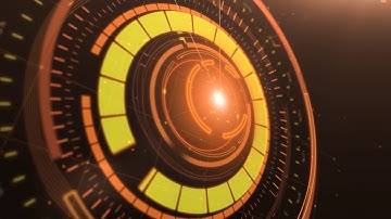 Falcon HUD Logo Reveal After Effects Template