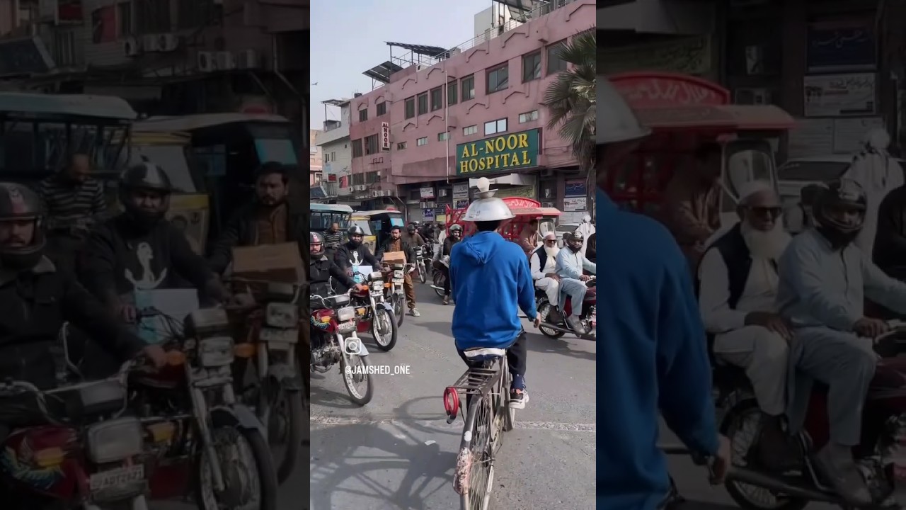 Today Traffic police 🚨| New helmet 🪖 in Pakistan 😱
