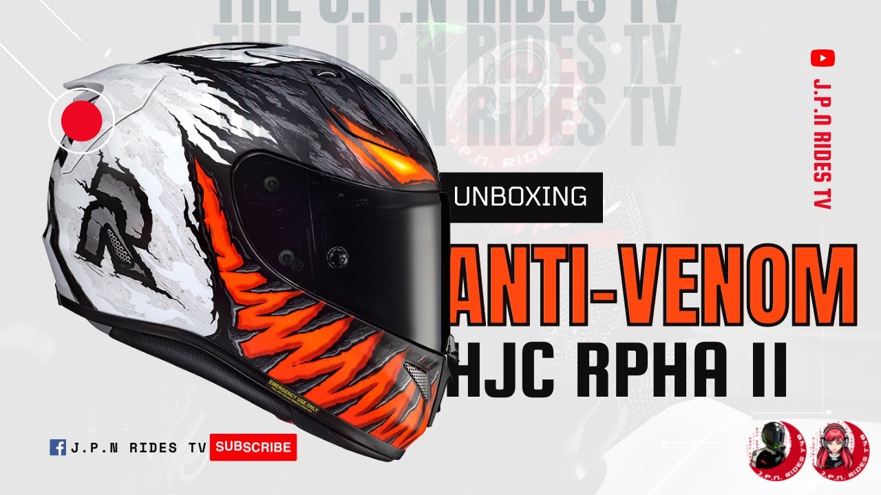 HJC RPHA 11 Pro Anti Venom Special Edition Helmet UNBOXING