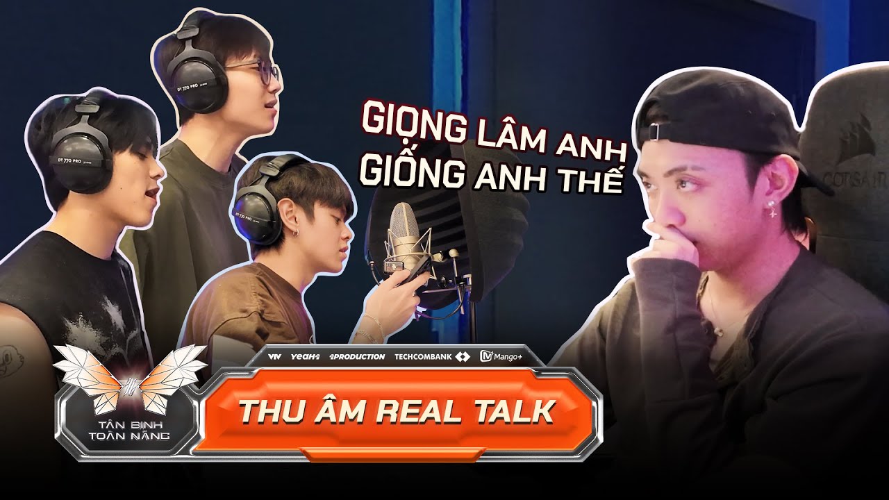 Màn thu âm cực cuốn của SOOBIN và dàn Tân Binh | TÂN BINH TOÀN NĂNG 2025