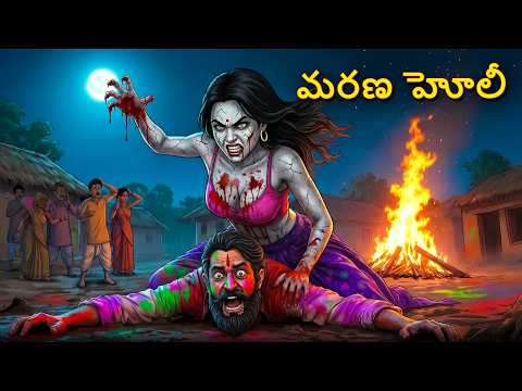 మరణ హోలీ | Horror Story | Telugu Stories | Stories in Telugu | Telugu Horror Kathalu | Scary Town