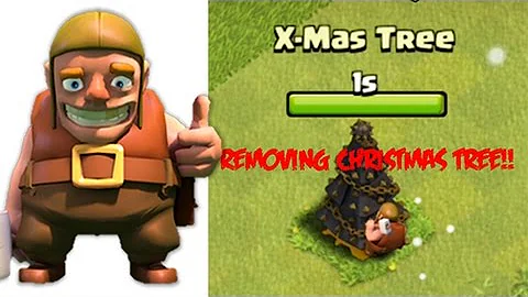 COC | REMOVING X-MAS TREE!!! WHAT WILL HAPPEN?