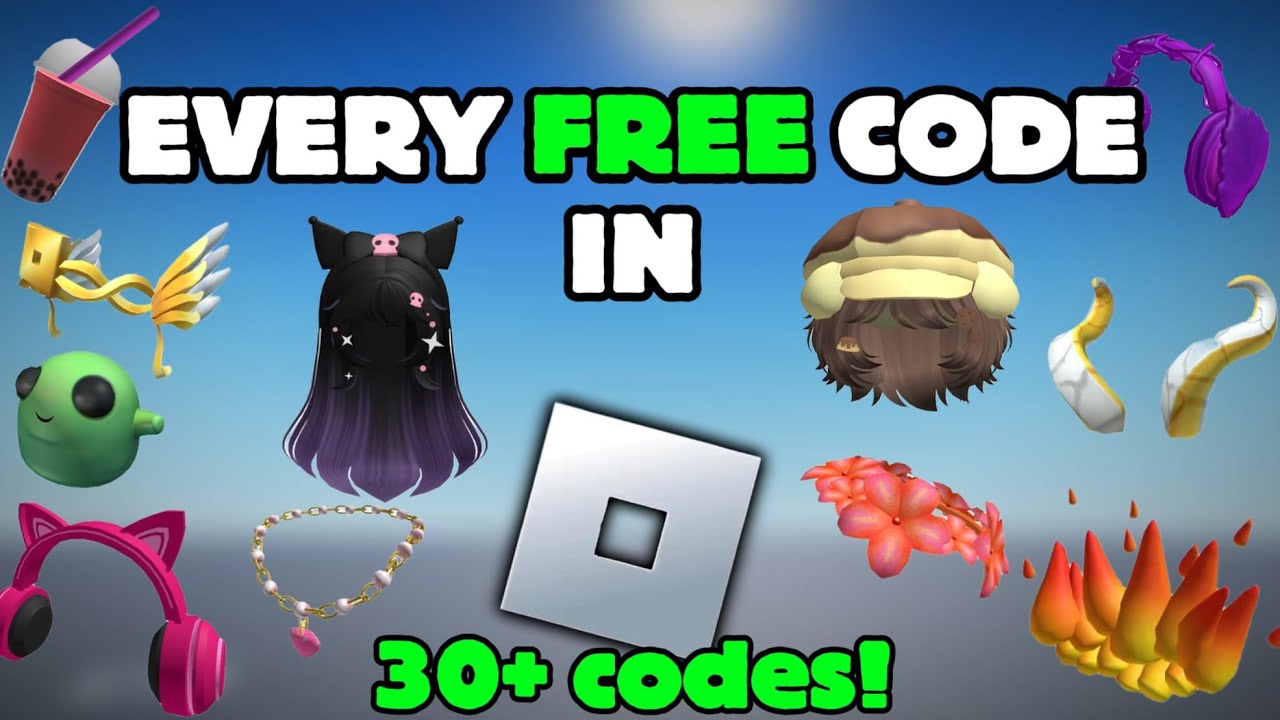 REDEEM EVERY FREE CODE IN ROBLOX 2026! [EVERY HAIR, FACE AND ACCESSORY CODE]