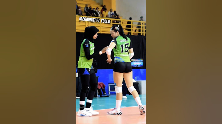 Megawati duet Yolla Yuliana saat Proliga #volleyball #shorts #megawati #yollayuliana #proliga