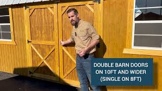 Lofted Barn TI 11 Horizonal