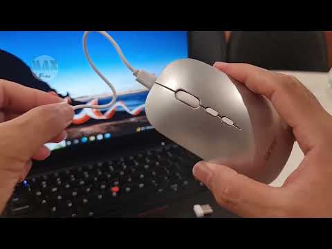 Video Chuột không dây pin sạc acer OMR050 không sợ mất đầu... - youtube