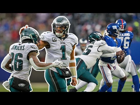 Highlights from the Eagles WIN over the Giants
