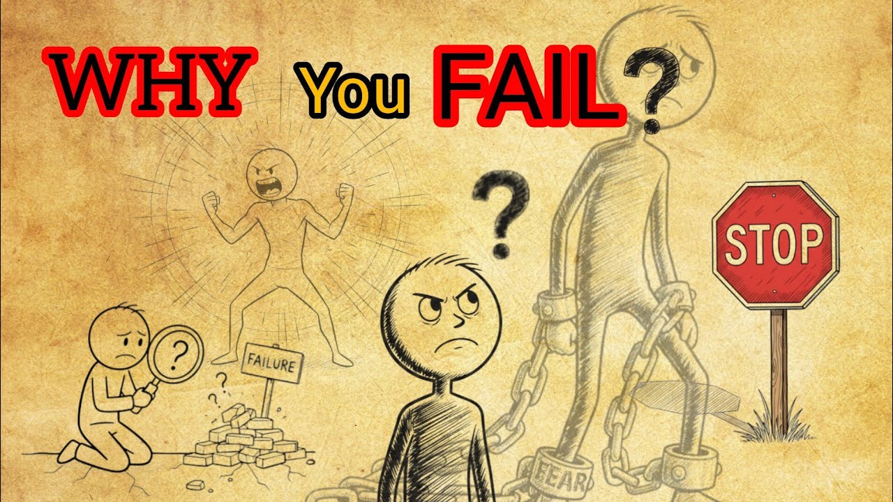Why You Fail ? The Mindset Behind Failure