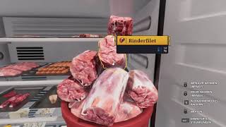 Bewusstes Fleisch essen und Kaffeekuchen backen - Cooking Simulator Deutsch fremdgespielt Let's Play screenshot 1