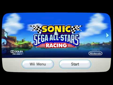 Launch Screen - Sonic & Sega All-Stars Racing