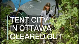 Tent city in Ottawa cleared out