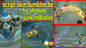 SCRIPT skin full effect x-borg bummble bee || FIX ULTIMATE