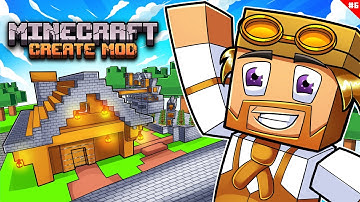 Hoe je een Create Mod Tree Farm bouwt - Dag 6