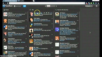 Tweetdeck-Chrome Tutorial