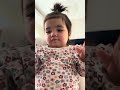 Baby learns how to wave for the first time #shorts