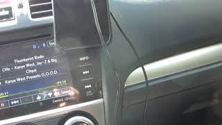 Subaru Radio touch screen freeze problem screenshot 3