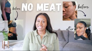 I tried eating NO MEAT for a MONTH here is what happened | Trying Plant Base Eating | Fromcnatonp